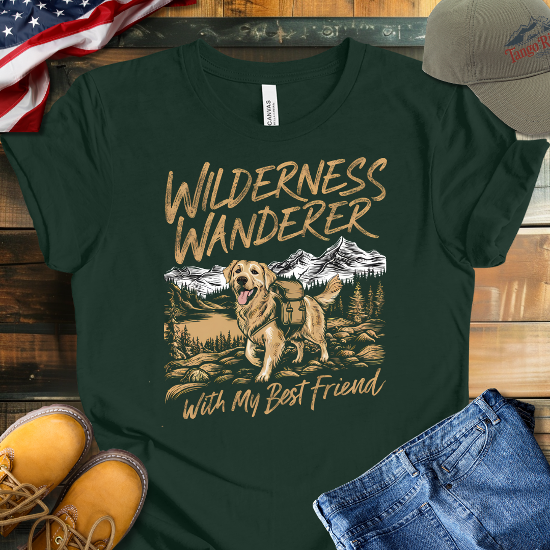 Wilderness Wanderer with My Best Friend | Unisex T-shirt