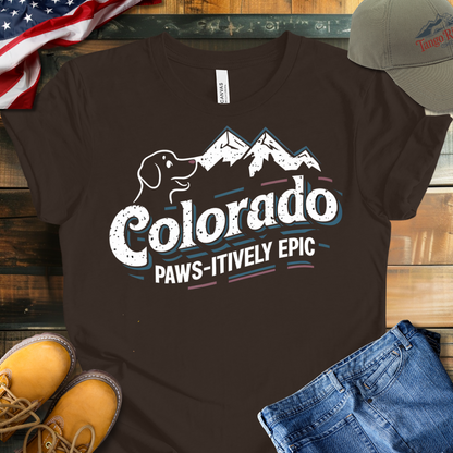 Colorado Pawsitively Epic | Unisex T-shirt