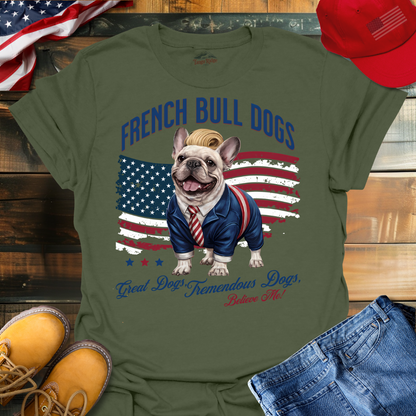 Great, Tremendous French Bulldogs | Unisex T-shirt