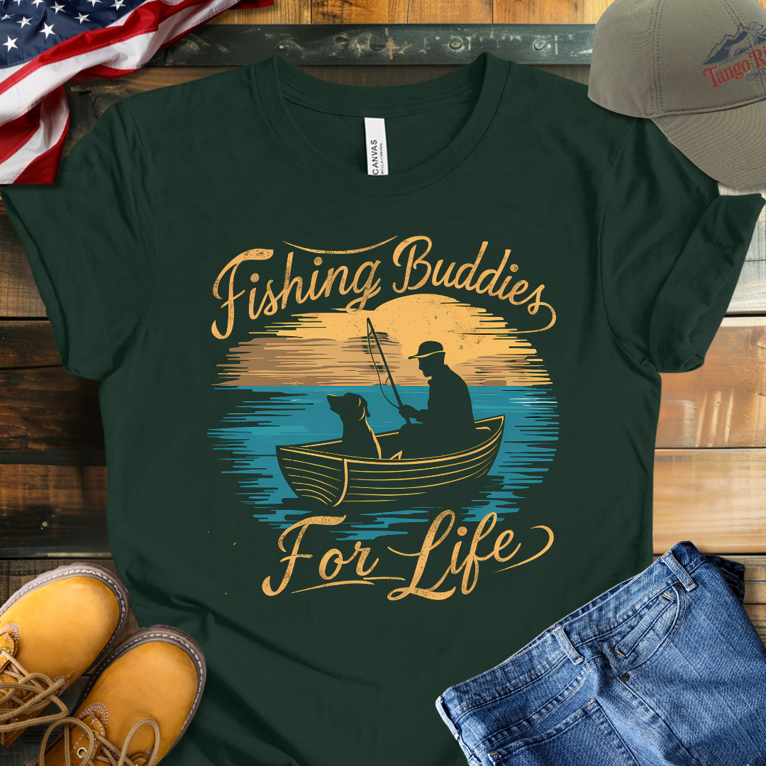 Fishing Buddies for Life T-shirt