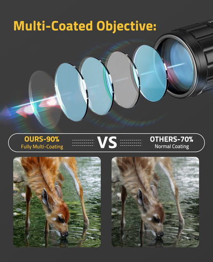 6-24x50 AOE Hunting Rifle Scope with Red and Green Illumination – High Magnification Optics for Low-Light Conditions 2