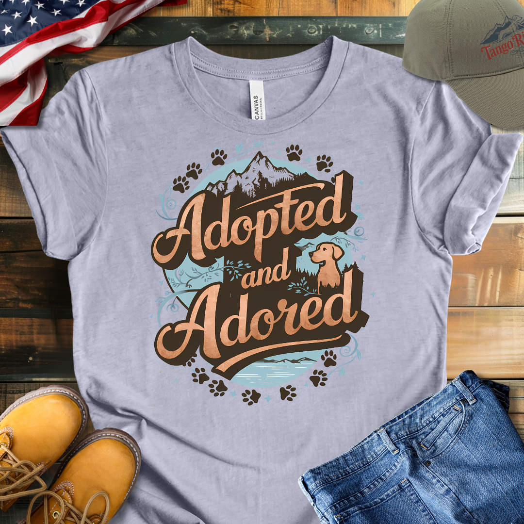 Adopted and Adored | Unisex T-shirt