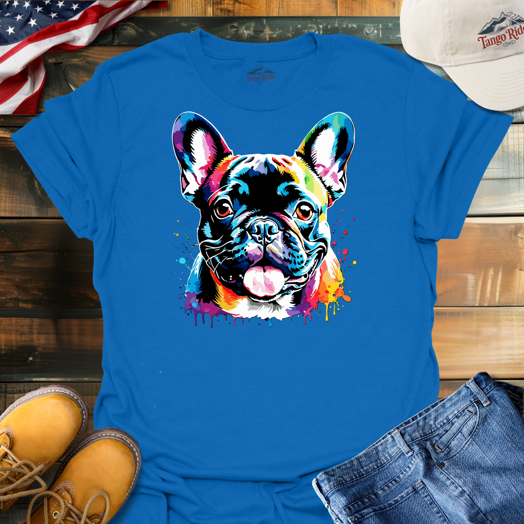 Fabulous Frenchie | French Bulldog Watercolor Print Unisex T-shirt