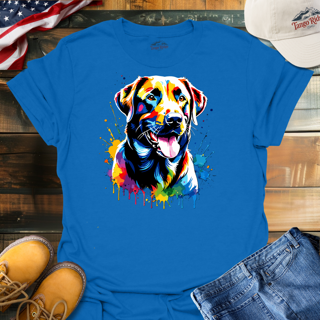 Labrador Vibes | Labrador Retriever Watercolor Print Unisex T-shirt