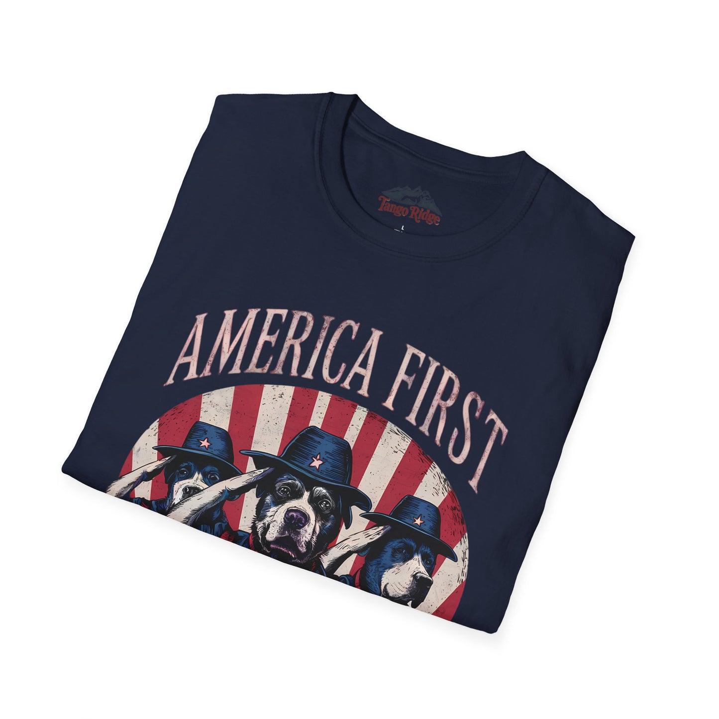 America First, Dogs First | Unisex T-shirt