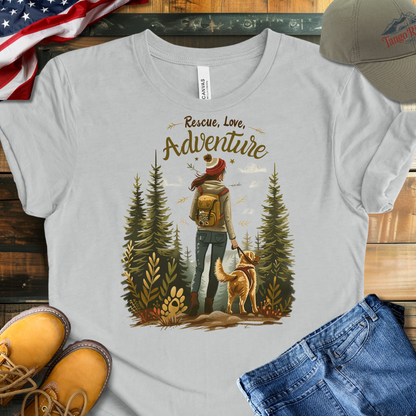 Rescue Love Adventure T-shirt