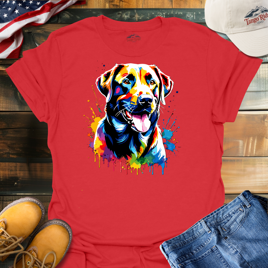 Labrador Vibes | Labrador Retriever Watercolor Print Unisex T-shirt