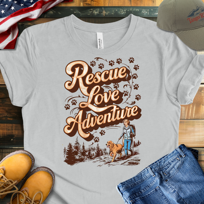 Rescue Love Adventure T-shirt | V2