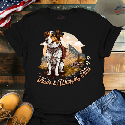 Trails and Wagging Tails | Unisex T-shirt