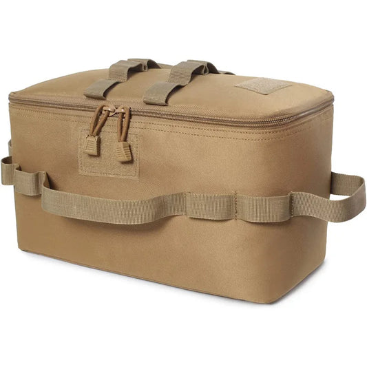 Large Capacity Outdoor Camping Gas Tank Storage Bag – Weather-Resistant Fabric for Cookware and Utensils, Easy to Carry 4