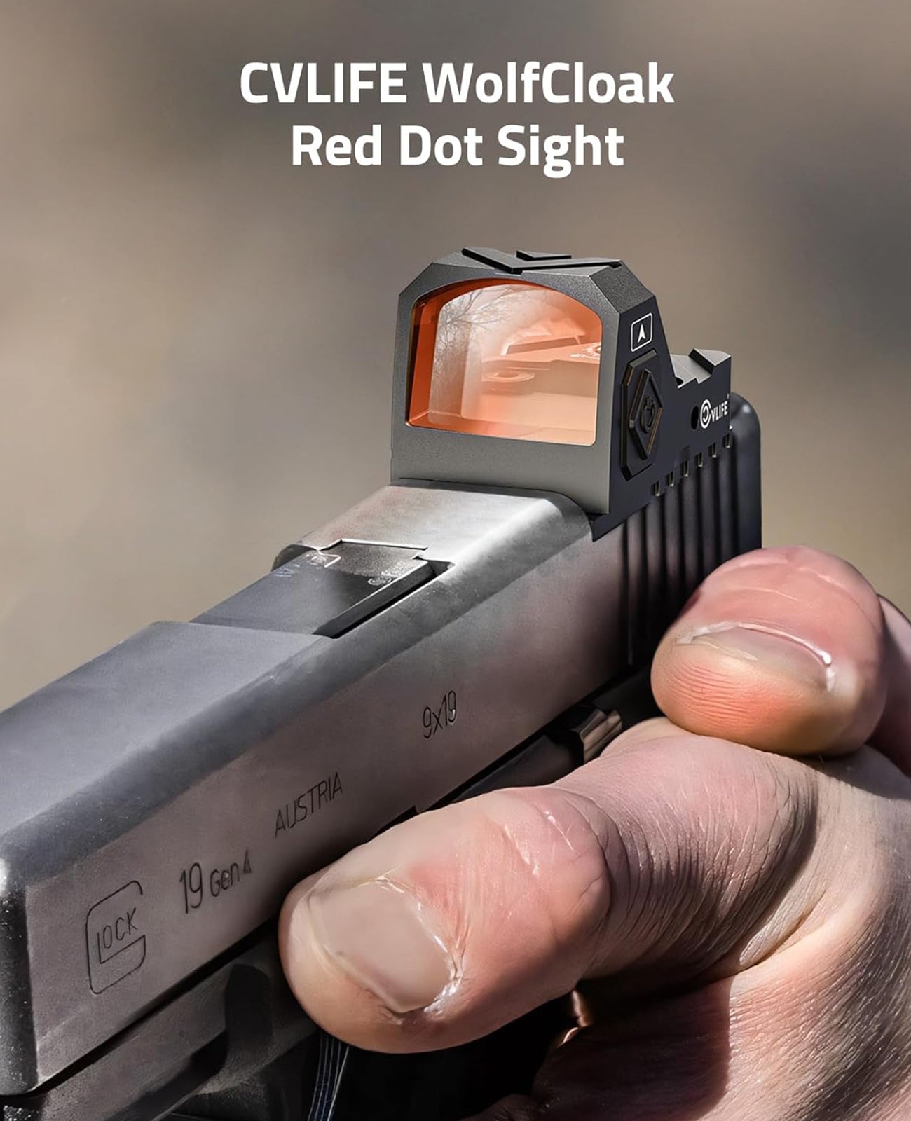 Red/Green Dot Sight with Motion Awake Technology – Shockproof, Waterproof, 2 MOA Reticle for Handguns 5