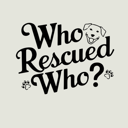 Who Rescued Who? | Unisex T-shirt