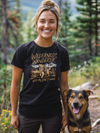 Wilderness Wanderer with My Best Friend | Unisex T-shirt