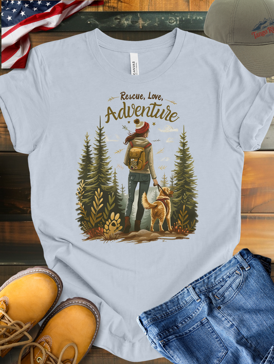 Rescue Love Adventure T-shirt