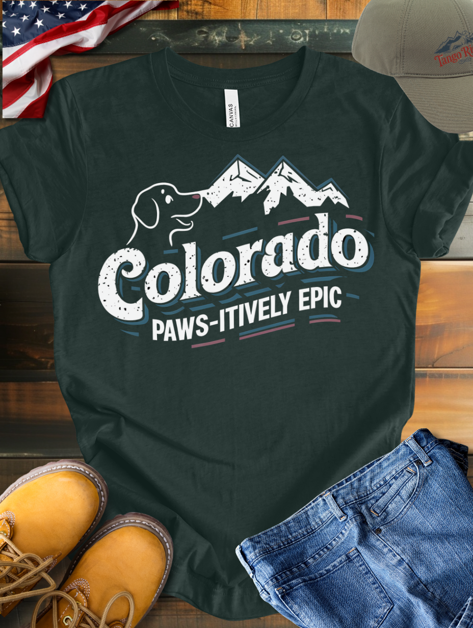 Colorado Pawsitively Epic | Unisex T-shirt