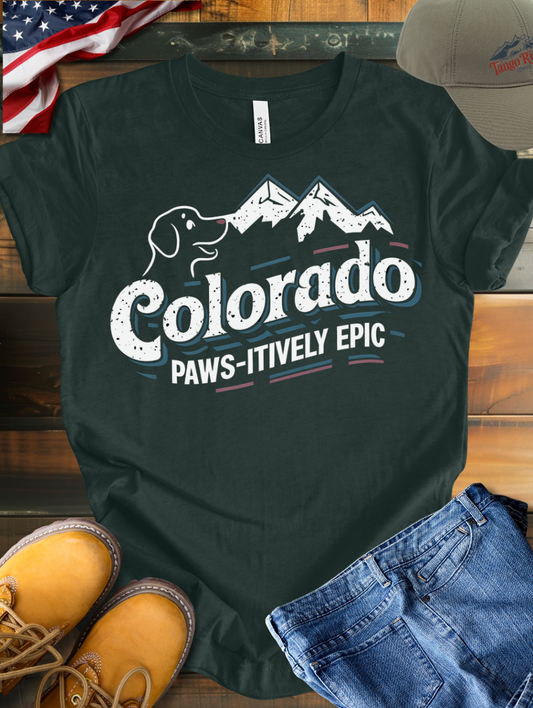 Colorado Pawsitively Epic | Unisex T-shirt