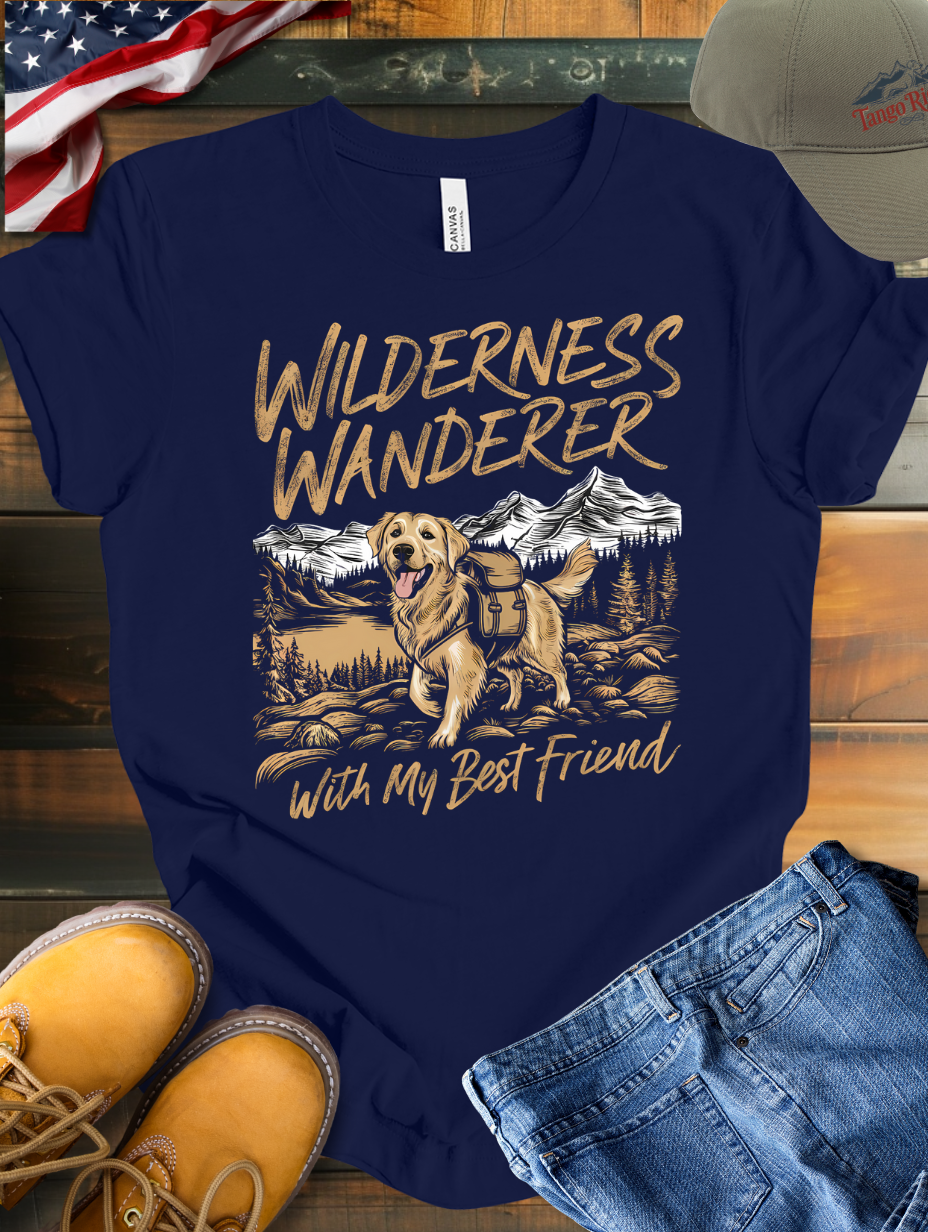 Wilderness Wanderer with My Best Friend | Unisex T-shirt