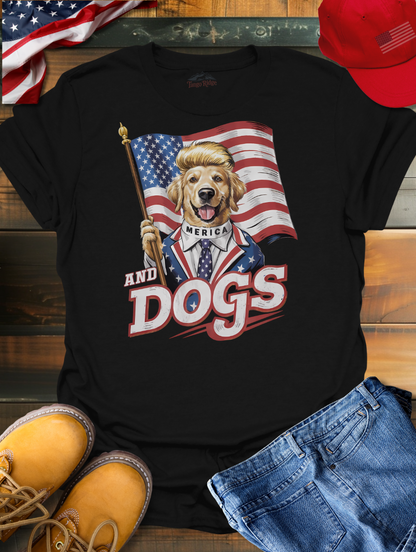 Merica and Dogs | Unisex T-Shirt