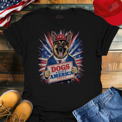 Dogs Make America Great | Unisex T-shirt